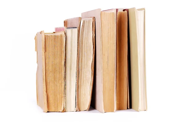 stock image Pile of books on a white background