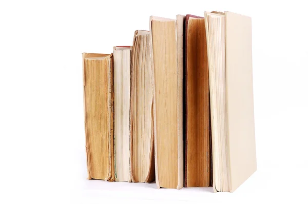 Stock image Pile of books on a white background