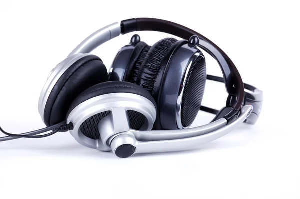 Grey headsets — Stock Photo, Image