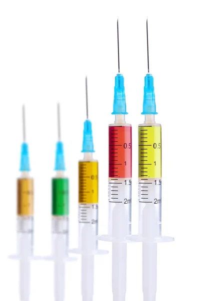 Medical syringe — Stock Photo, Image
