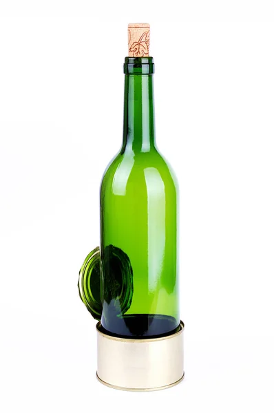 Botella de vino —  Fotos de Stock