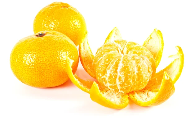 Tropické ovoce. mandarinka — Stock fotografie