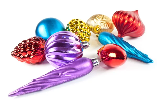 Noel oyuncaklar ve topları — Stok fotoğraf