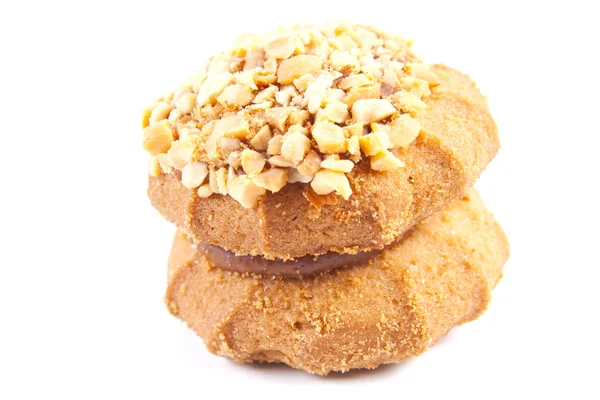 Смачне печиво з горіхами — стокове фото