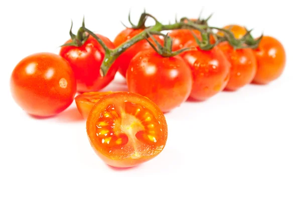 トマトをカットします。 — ストック写真