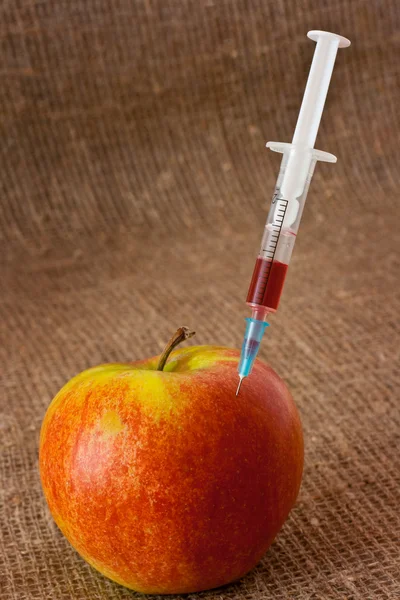 Fruit apple GMO — Stock Photo, Image