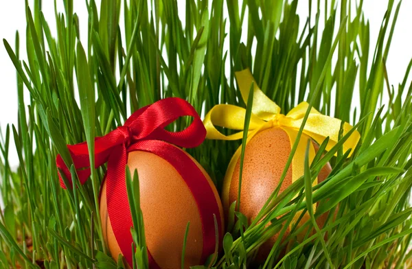 Decorated easter eggs — Stock Photo, Image