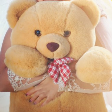 hafif kahverengi ayıcık