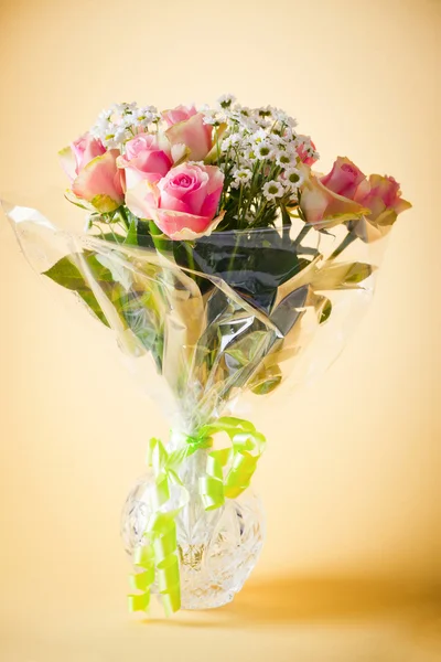 꽃 핑크 로즈 — 스톡 사진