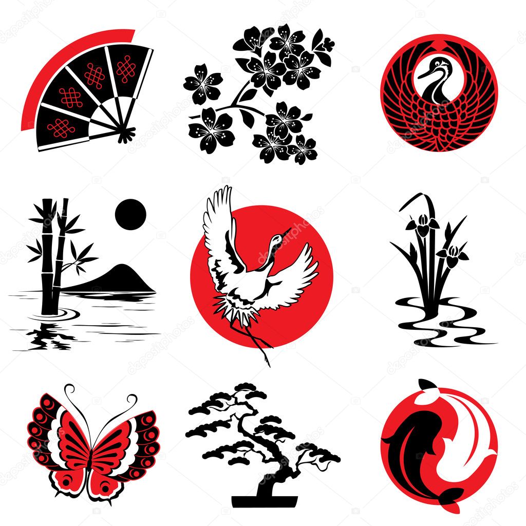 japanese symbols for elements