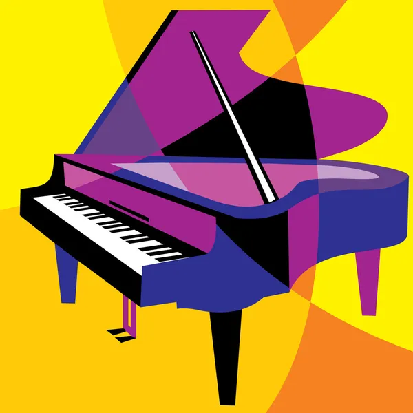 Piano vectoriel — Image vectorielle