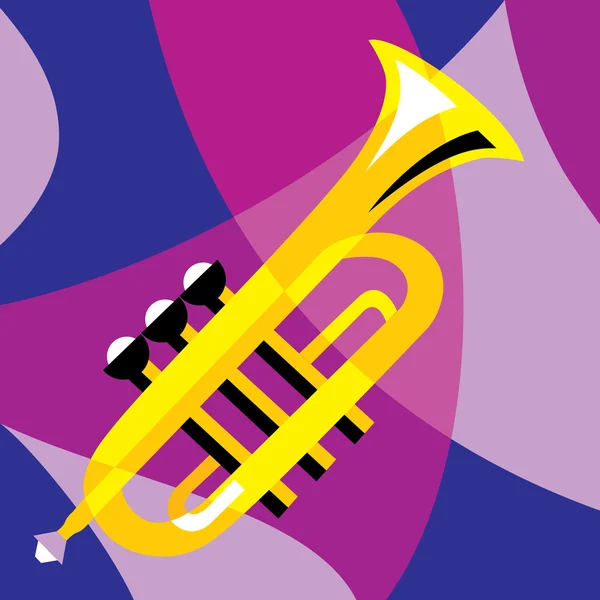 Music horn — Stock Vector