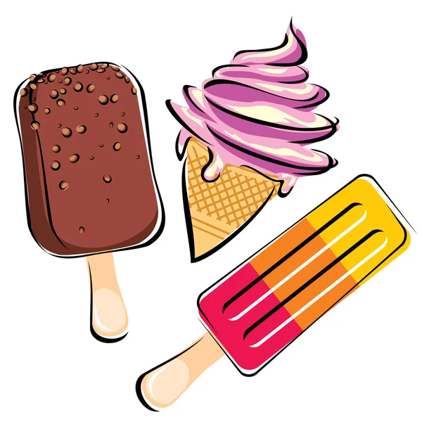 Zmrzliny — Stockový vektor