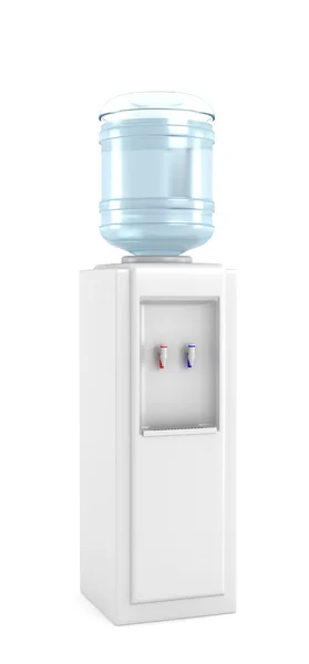 Cooler Water Bottle White Background Render — Stock Photo, Image