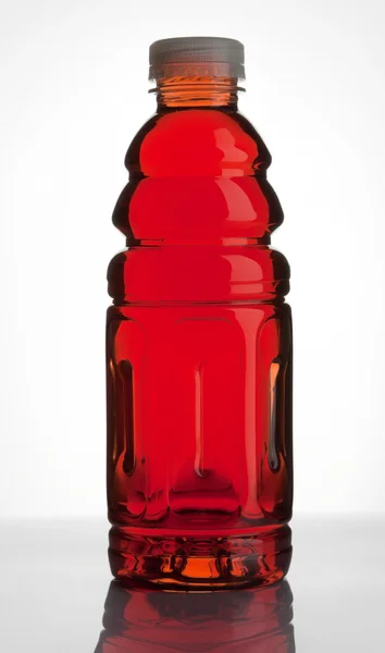 Пляшка з соком чорної смородини — стокове фото