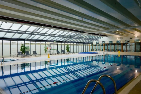 Swimming Pool Hotel Leisure Center Interior — Stock Photo, Image