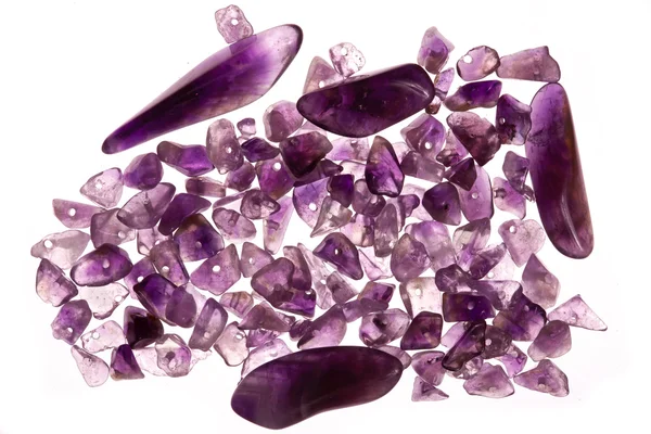 Stock image Processed amethyst.