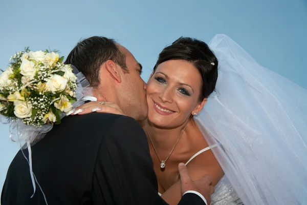 Dia Casamento Dia Mais Feliz Amor — Fotografia de Stock