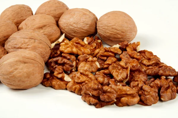 Walnuts Well Stimulate Work Brain — Stock Photo, Image