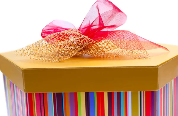 Kleurrijke geschenkdoos — Stockfoto