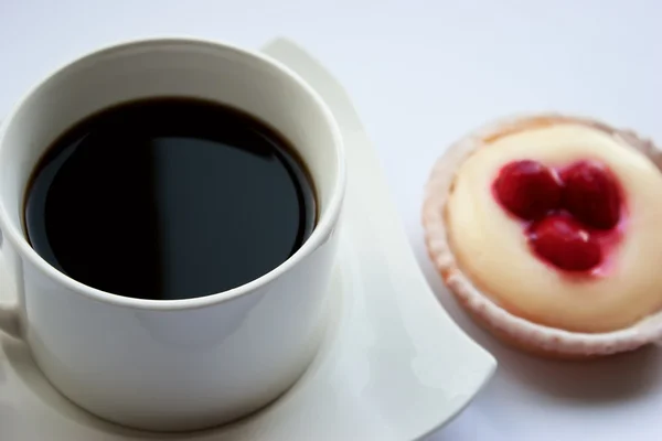 커피와 케이크 — 스톡 사진