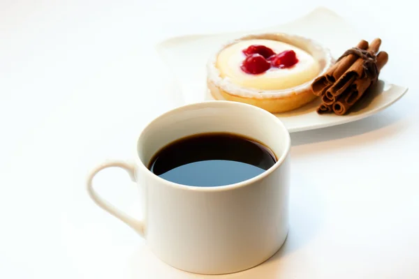 Coffe e bolo — Fotografia de Stock