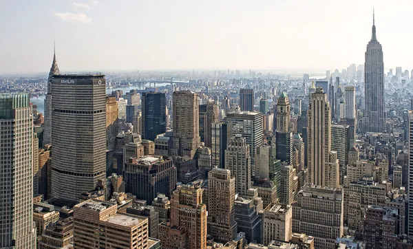 Manhattan skyline — Stockfoto