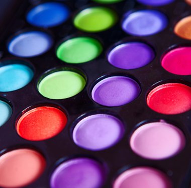 Make-up pallete clipart