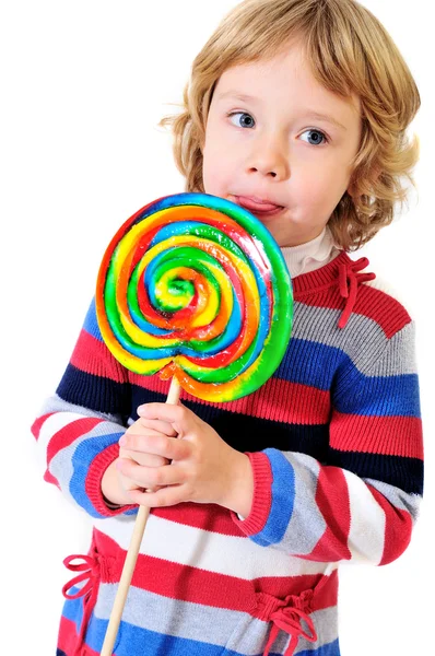 Big lollipop Stock Image