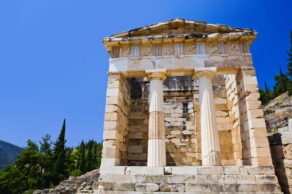 古代の遺跡市デルファイ, ギリシャ — ストック写真