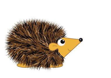 Cartoon Hedgehog clipart
