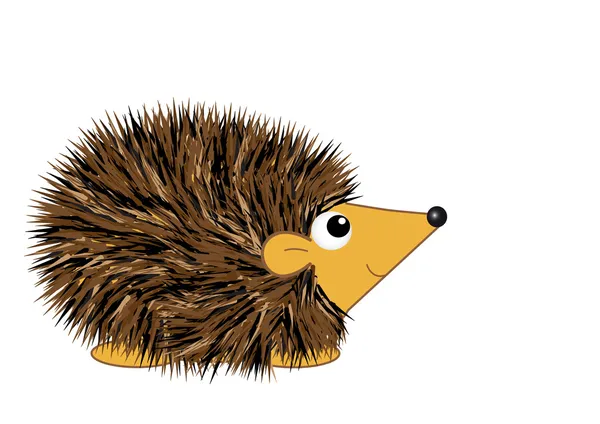 Cartoon Hedgehog — Stock Vector