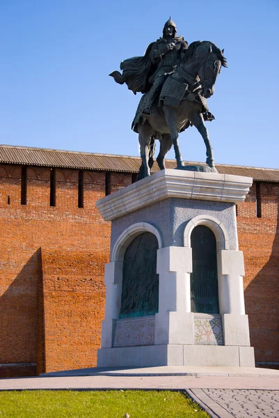 Памятник Дмитрию Донскому России — стоковое фото