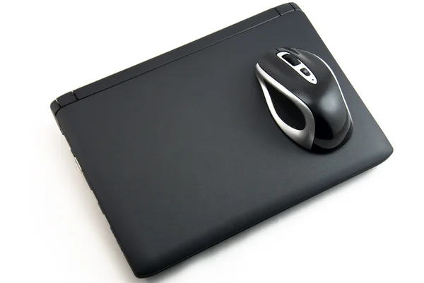 Myszy na laptopie — Zdjęcie stockowe