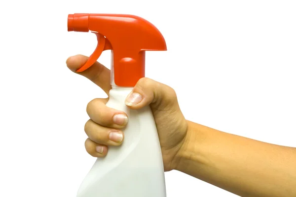 Spray na mão — Fotografia de Stock