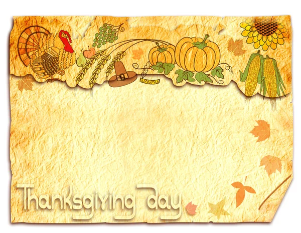 Thanksgiving decoratie — Stockfoto