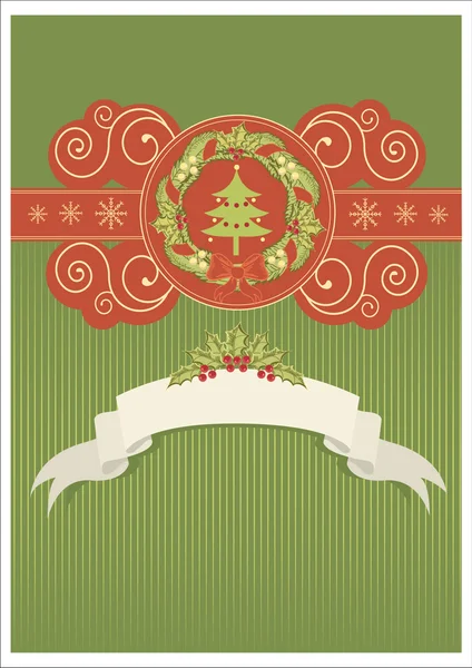 크리스마스 카드 — 스톡 사진