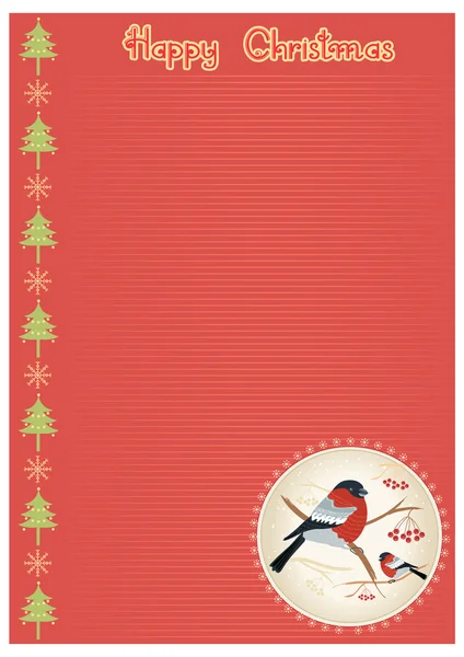 Karácsonyi kártya — Stock Fotó