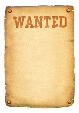 Wanted background clipart