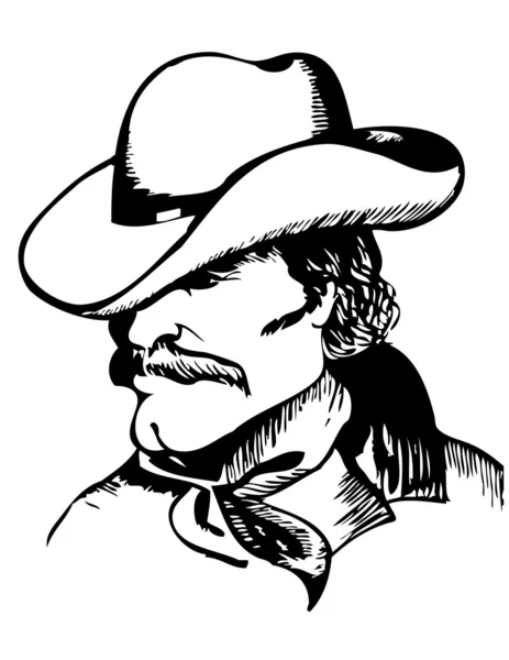Cowboy. — Vetor de Stock