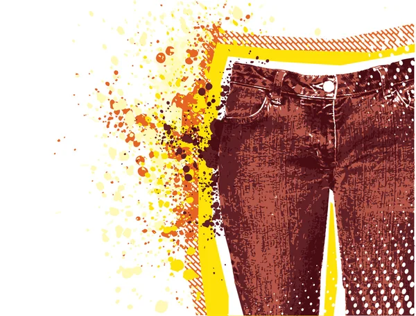 牛仔裤 background.vector grunge 牛仔布 — 图库矢量图片