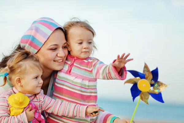 stock image Happy family