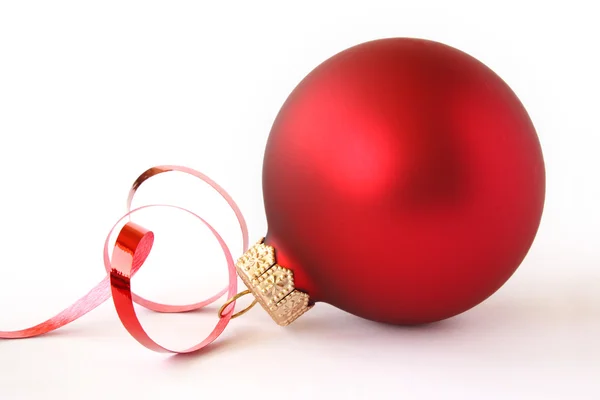 Red Christmas Ball — Stok Foto