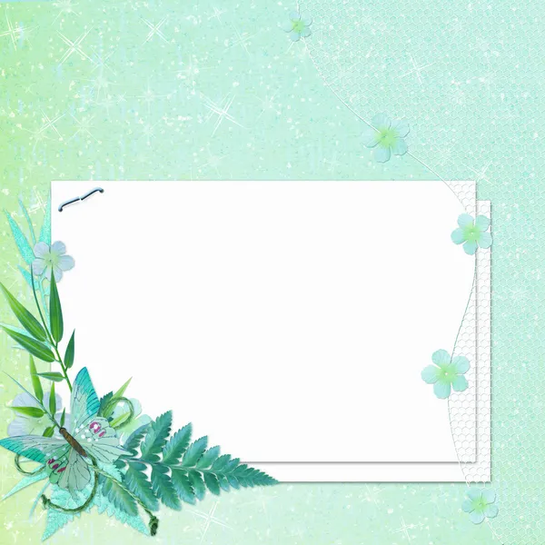 Grunge Papers Design Scrap Booking Style — Stock Photo, Image