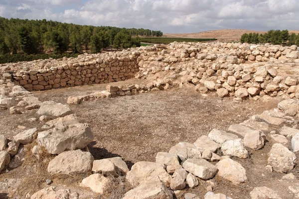 Раскопки древнего храма — стоковое фото