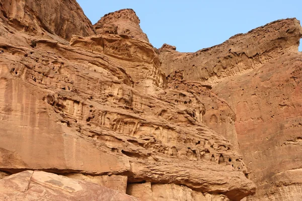 Pintorescas rocas anaranjadas en el desierto —  Fotos de Stock