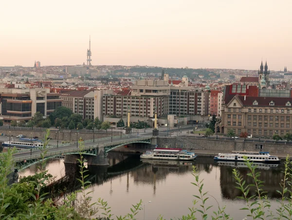 Pragues at sunrise — Stock Photo, Image