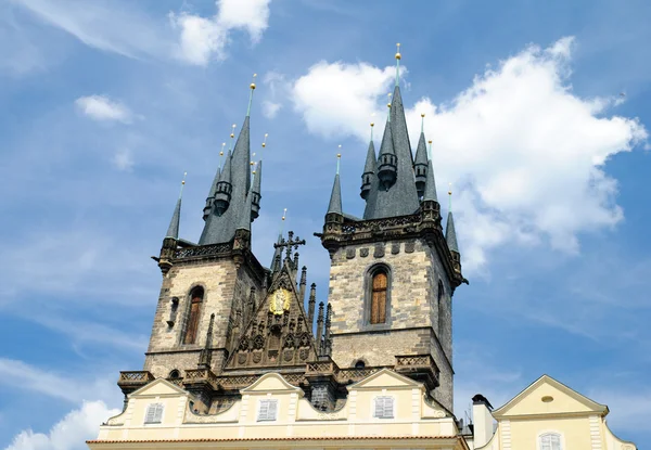 Prag eski şehir. Cathedral — Stok fotoğraf