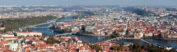Oude stad van Praag panorama — Stockfoto