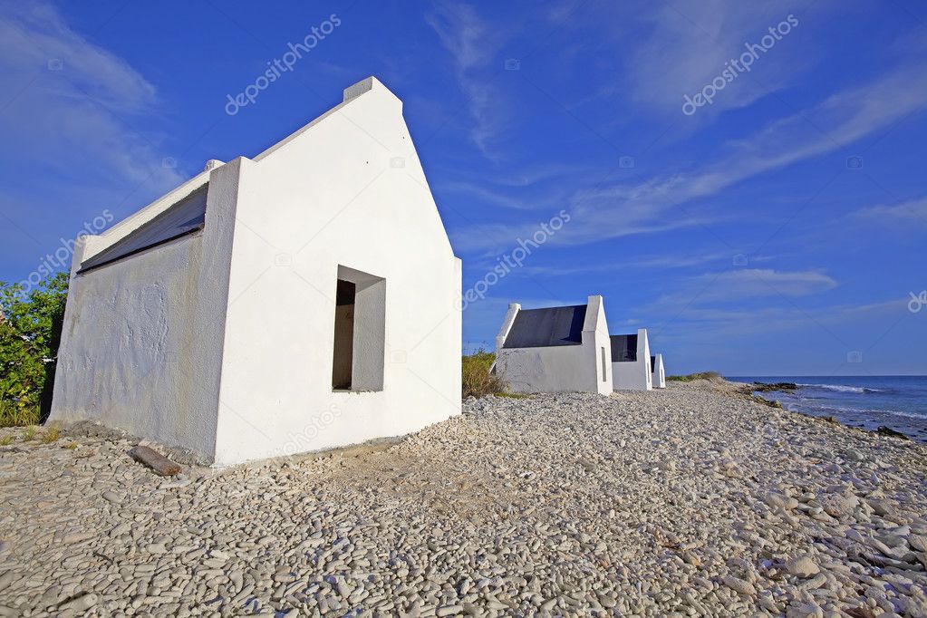 Slave huts